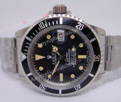 Copy Rolex Submariner Antique Stainless Steel Vintage Style